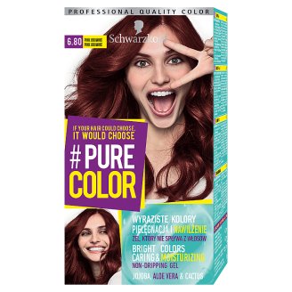 Schwarzkopf #Pure Color Farba do włosów 6.80 Pink Brownie