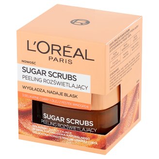 L'Oreal Paris Sugar Scrubs Peeling rozświetlający 50 ml