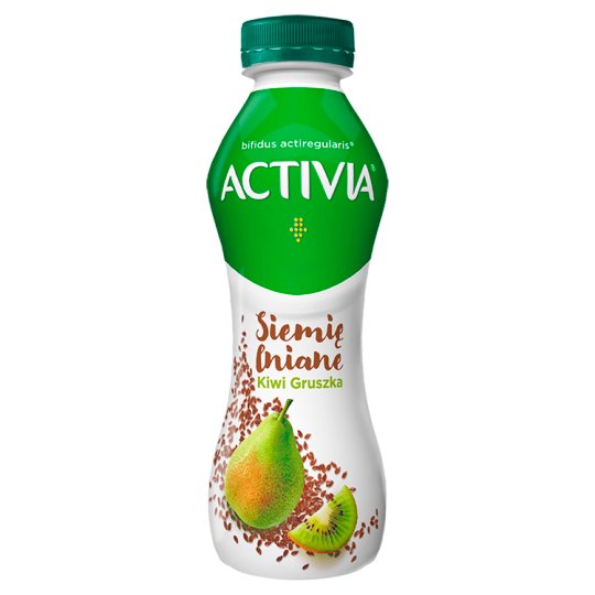 Danone Activia Jogurt siemię lniane gruszka kiwi 280 g