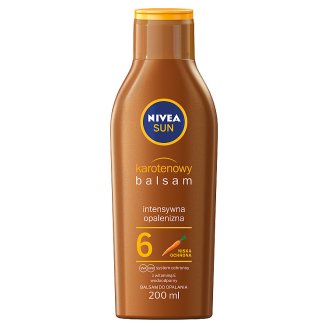 NIVEA Sun Karotenowy balsam do opalania SPF 6 200 ml