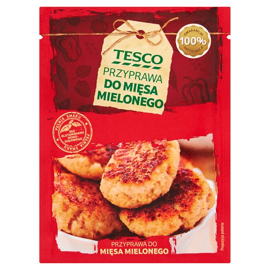 Tesco Przyprawa do mięsa mielonego 25 g