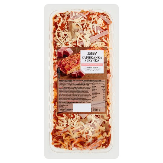 Tesco Zapiekanka z szynką 200 g
