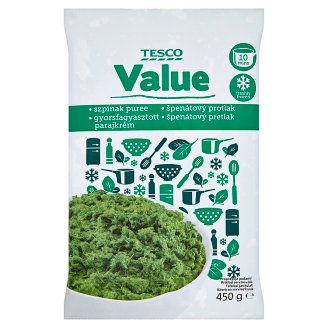 Tesco Value Szpinak puree 450 g