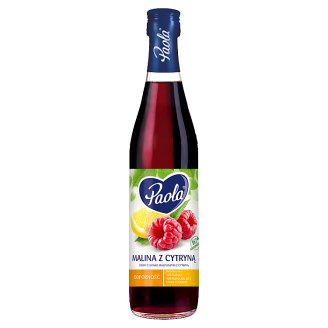 Paola Syrop o smaku malina z cytryną 430 ml