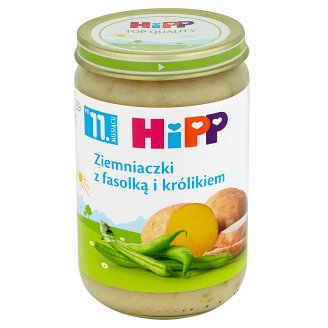 HiPP Ziemniaczki z fasolką i królikiem po 11. miesiącu 220 g