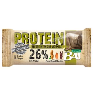 Bakalland Ba! Protein Before Intensive Workout Baton proteinowy 45 g