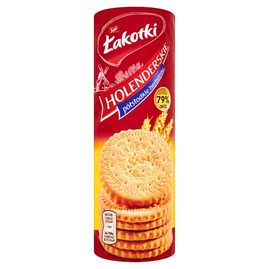 San Łakotki Holenderskie półsłodkie herbatniki 168 g