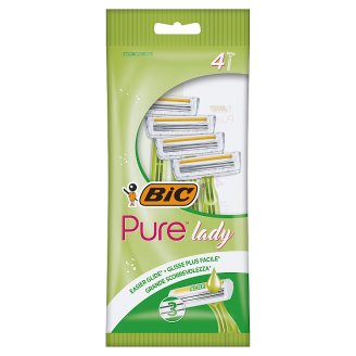 Bic Pure 3 Lady Jednoczęściowe maszynki do golenia 4 sztuki