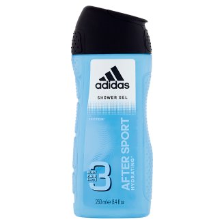Adidas After Sport 3 Żel pod prysznic do ciała włosów i twarzy 250 ml