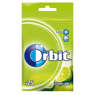 Orbit Lemon Lime Guma do żucia bez cukru 35 g (25 drażetek)