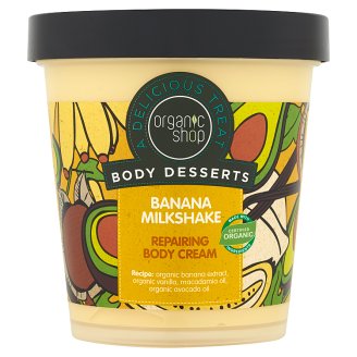 Organic Shop Body Desserts Shake bananowy Regenerujące masło do ciała 450 ml