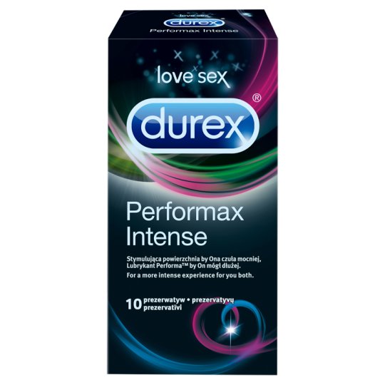 Durex Performax Intense Prezerwatywy 10 sztuk