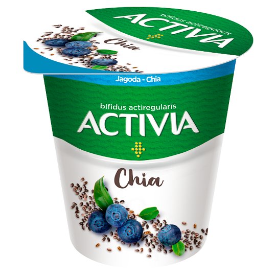 Danone Activia Jogurt jagoda - chia 140 g