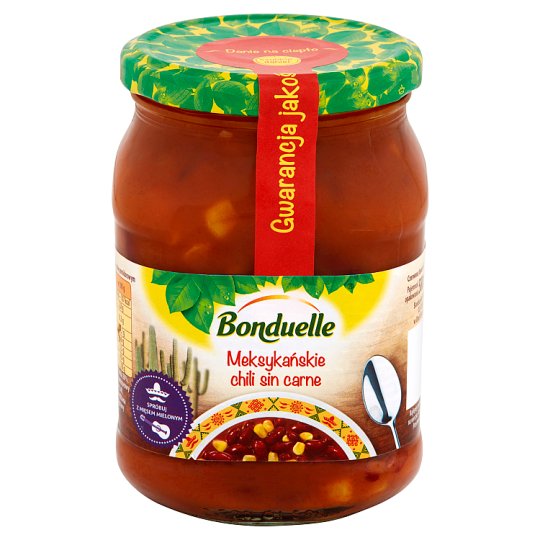 Bonduelle Meksykańskie chili sin carne 530 g