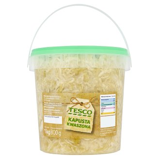 Tesco Kapusta kwaszona 1 kg
