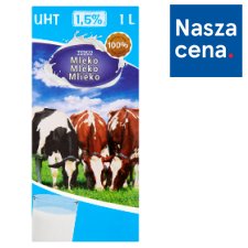 Tesco Mleko UHT 1,5% 1 l