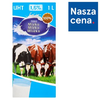 Tesco Mleko UHT 1,5% 1 l