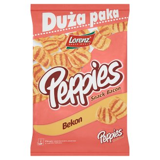 Peppies Chrupki ziemniaczano-pszenne o smaku bekonu 100 g
