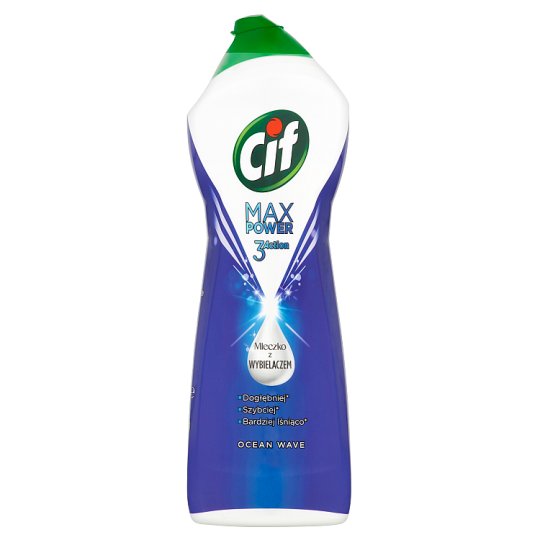 Cif Max Power Ocean Wave Mleczko z wybielaczem 1001 g