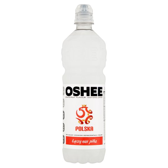 Oshee Napój izotoniczny niegazowany o smaku grejpfrutowym 0,75 l