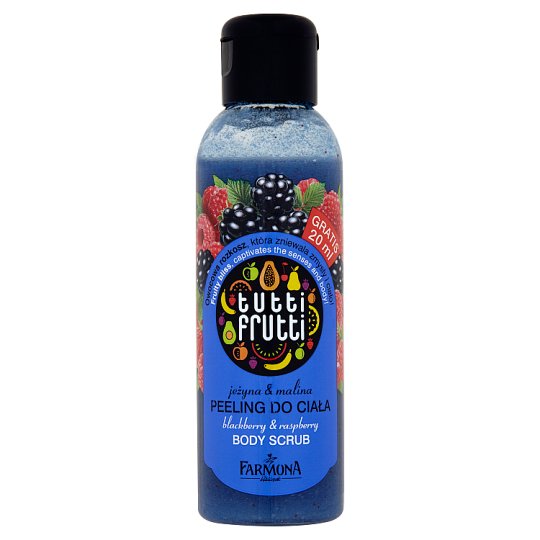 Farmona Tutti Frutti Jeżyna & malina Peeling do ciała 120 ml