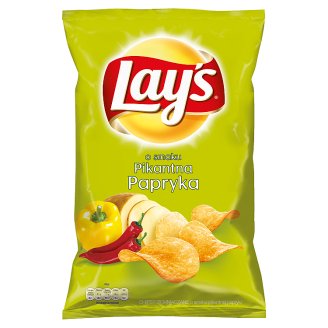Lay's o smaku Pikantna Papryka Chipsy ziemniaczane 150 g