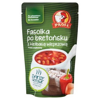 Profi Fasolka po bretońsku z kiełbasą wieprzową 450 g
