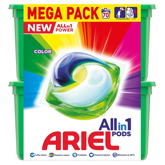 Ariel Allin1 Pods Color Kapsułki do prania, 70 prań