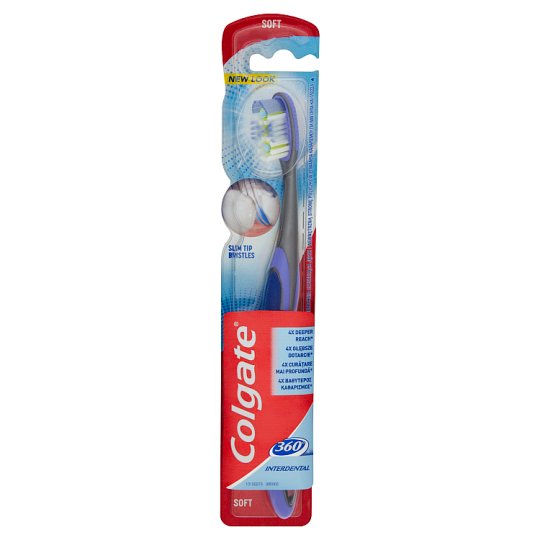 Colgate 360° Interdental Szczoteczka do zębów miękka