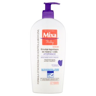 Mixa Baby Atopiance Emulsja łagodząca do twarzy i ciała 400 ml