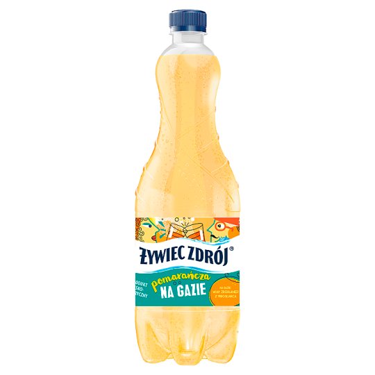 Żywiec Zdrój Na Gazie Napój gazowany pomarańczowy 1 l