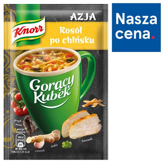 Knorr Gorący Kubek Azja Rosół po chińsku 14 g