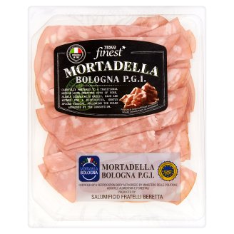 Tesco Finest Mortadella Bologna P.G.I. Kiełbasa wieprzowa 120 g