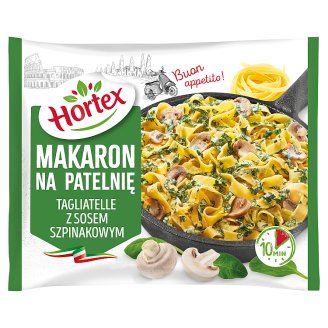 Hortex Makaron na patelnię z sosem szpinakowym 450 g