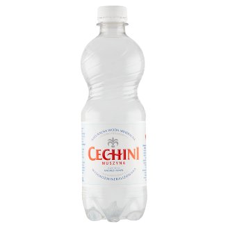 Muszyna Cechini Naturalna woda mineralna wysokozmineralizowana niskonasycona 0,5 l