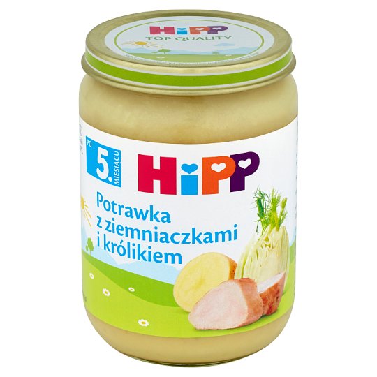 HiPP Potrawka z ziemniaczkami i królikiem po 5. miesiącu 190 g