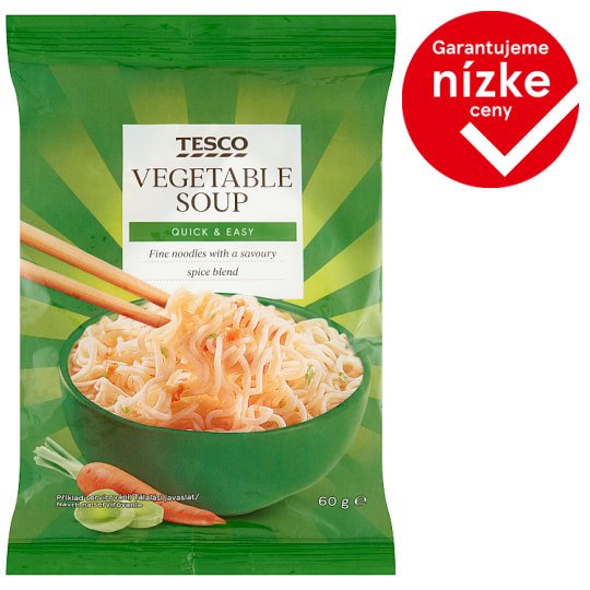 Tesco Instant Vegetable Soup 60 g Tesco Groceries