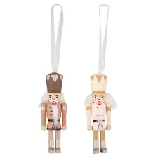 Tesco Assortment Cosy Nutcracker Hanging Decoration