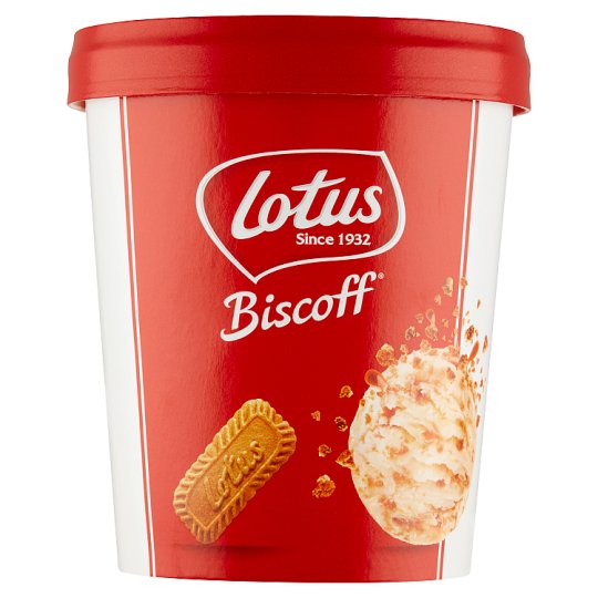 Lotus Biscoff Ice Cream from Caramelized Biscuits 460 ml Tesco Groceries