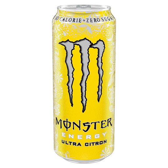 Monster Energy Ultra citron sýtený energetický nápoj 500 ml