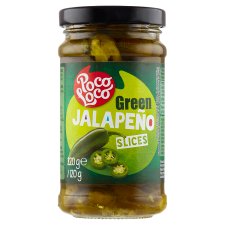 Poco Loco Green Jalapeño Slices 220 g