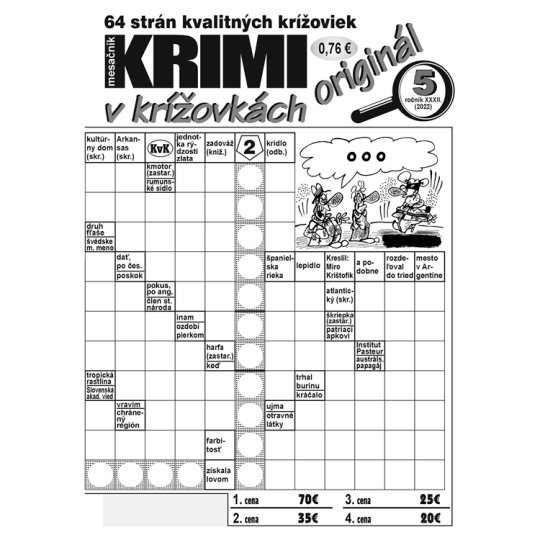 Krimi v krizovkach me (9771210235001)