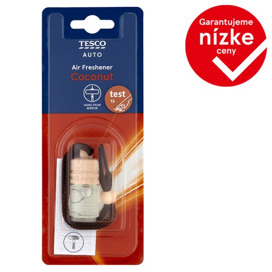 Tesco Coconut Car Air Freshener 5 ml Tesco Groceries