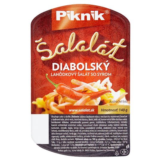 Piknik Diabolský šalát 140 g