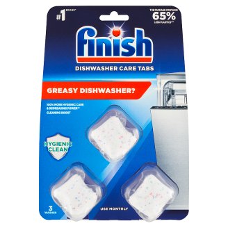 Finish Kapsuly na čistenie umývačky 3 x 17 g