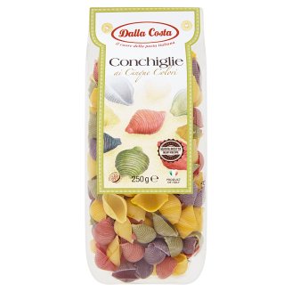 Dalla Costa Conchiglie päťfarebné mušle 250 g
