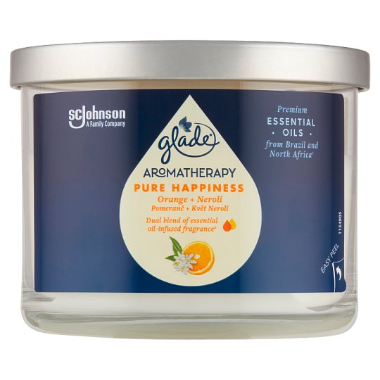 Glade Aromatherapy Pure Happiness esenciálna sviečka 260 g Tesco