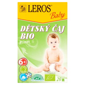 Leros Baby Bio detský čaj bylinný 20 x 2 g