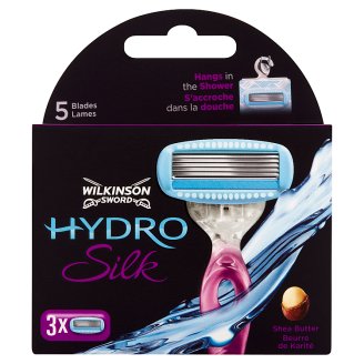 Wilkinson Sword Hydro Silk Shea Butter 5-čepeľová hlavica 3 ks