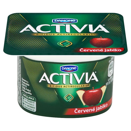 Danone Activia Jogurt červené jablko 120 g